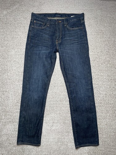 Mens 32x30 Blue Denim 410 Athletic Slim Stretch