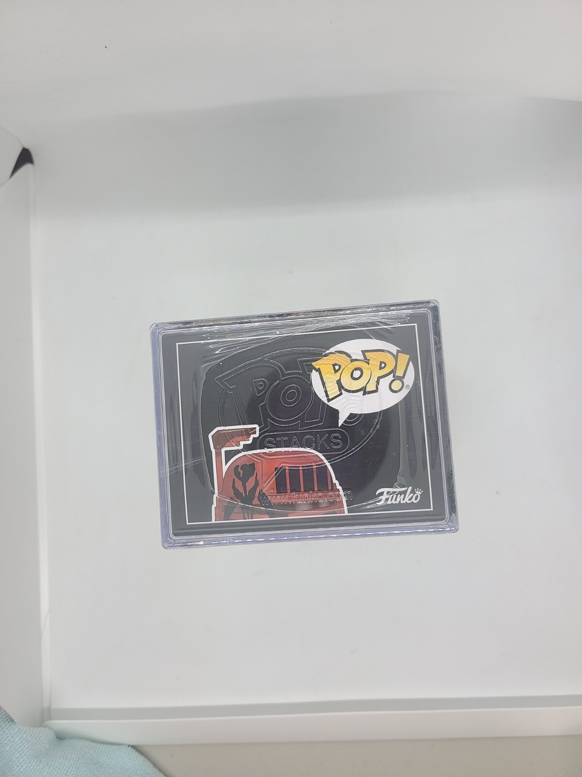 Funko Pop Star Wars 297 Red BOBA FETT Target WonderCon Exclusive HARD STACK CASE