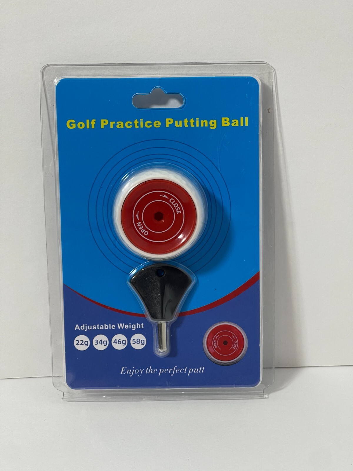 Golf Practice Putting Ball, Golf Training Aid for Putting Green/Mat