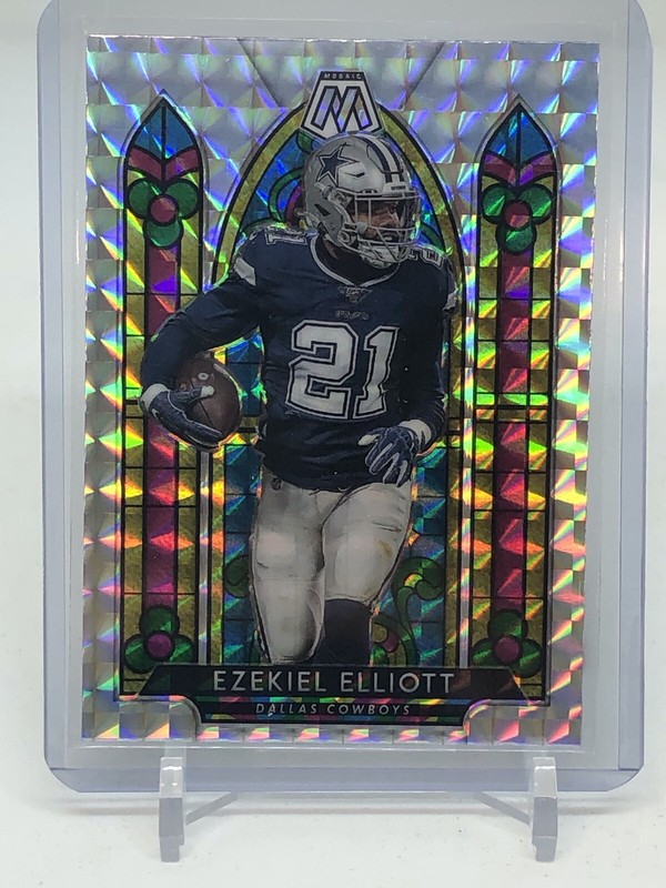 2020 Mosaic Ezekiel Elliott Stained Glass SP! | eBay