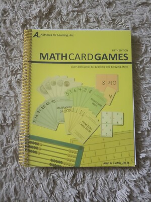 RightStart Mathematics Math Card Games 5th Edition, Like New!