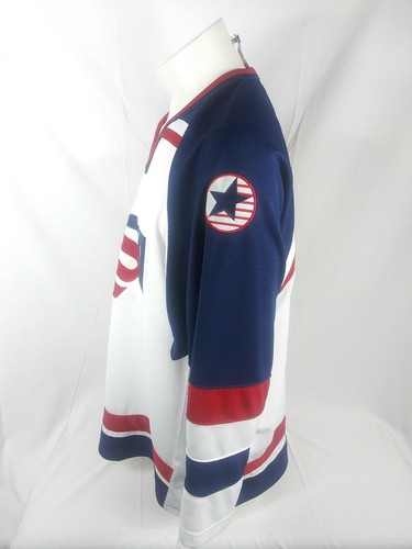 WHITE 2006 Men’s Nike Team USA Hockey Jersey Size XXL Olympics - VINTAGE