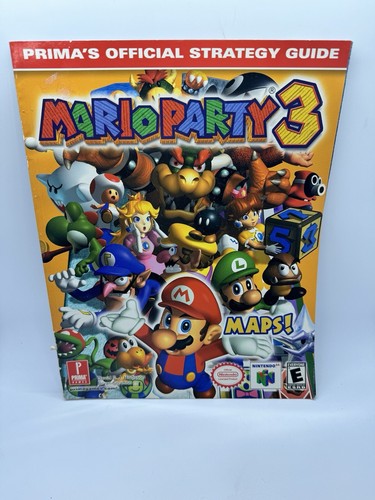 Nintendo 64 N64 Mario Party 3 Prima's Official Strategy Guide