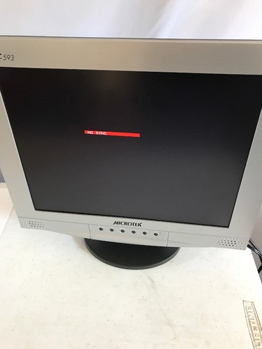 microtek  c593 LCD Monitor 12