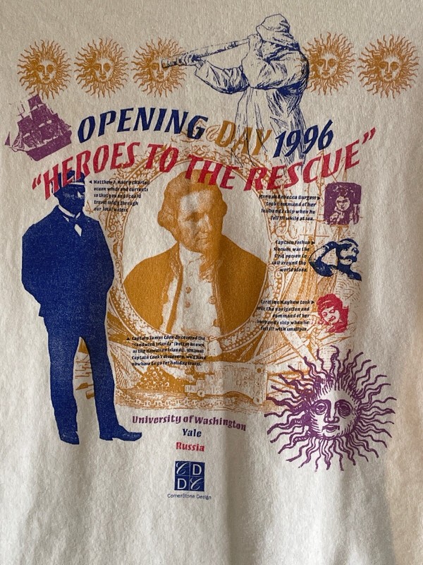 Vtg Opening Day 1996 Boating Sailing Seattle Yacht Club Long