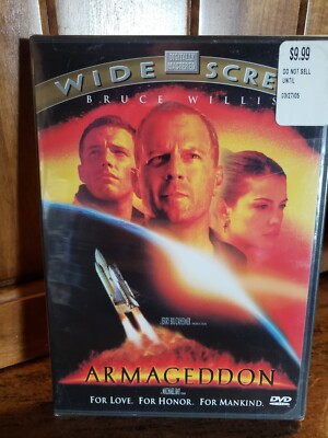 Armageddon DVD 1997 Bruce Willis Ben Affleck NEW Sealed