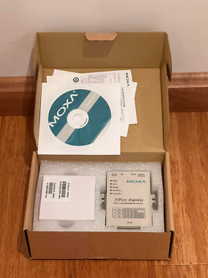 New: Moxa Technologies DE-211 V2.1.0 NPort Express RS-232/422/485 Device Server