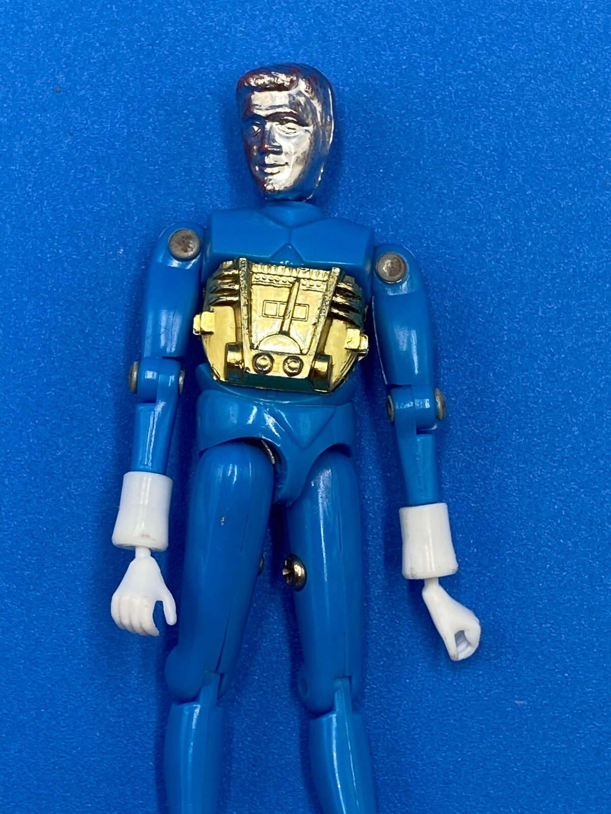 Vintage Mego Micronauts complete BLUE OPAQUE TIME TRAVELER