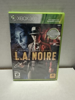 L.A. Noire - Platinum Hits (Microsoft Xbox 360, 2011) Factory Sealed! Brand New!