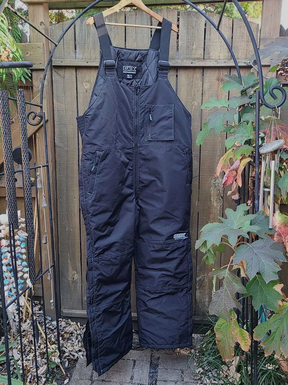 Men's CKX TECHNOWEAR Insulated Quilted Bib Overalls Snowmobile