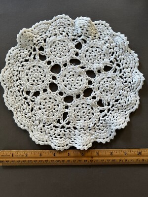 BUILD A LOT OF VTG CROCHET LACE DOILY $1 AND UP $4.99 SHIP REGARDLESS OF SIZE