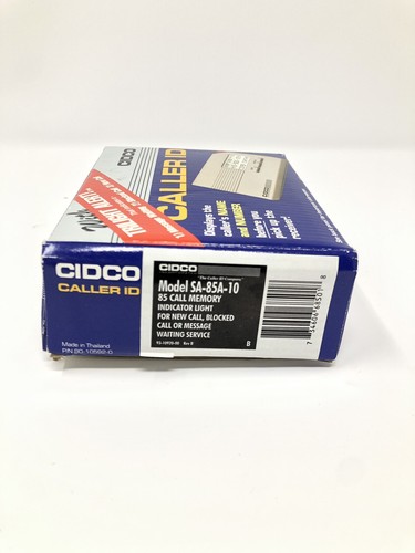 Cidco Caller ID - Model Sa-85a-10!!