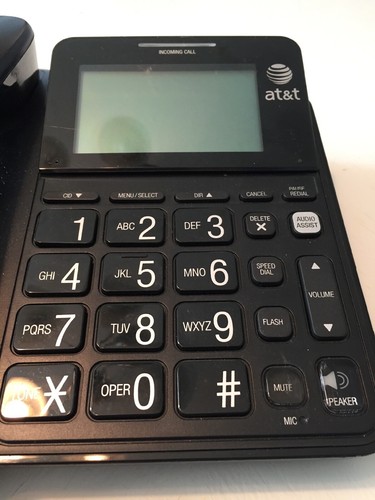 Lot Of 2 AT&T CL2940 Corded Speakerphone with Large Tilt Display