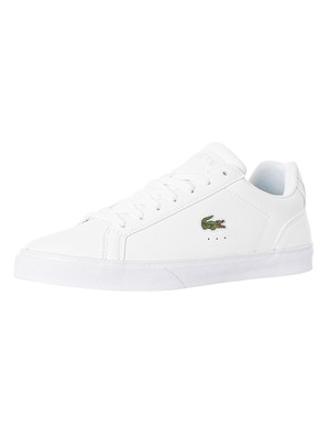 

Мужские кожаные кроссовки Lacoste Lerond Pro BL 23 1 CMA, белые, Белый, 7-45CMA010021G