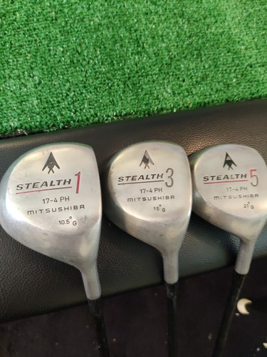 Stealth Mitsushiba Driver 3-5 Woods Set Stiff Graphite