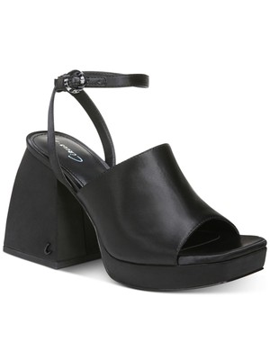 

CIRCUS BY SAM EDELMAN Женские черные босоножки Miranda на платформе 1 дюйм на открытом каблуке, 9 м, Черный, H6283F1
