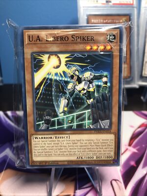 Yugioh U.A. Libero Spiker x3 Common Yu-Gi-Oh! Phantom Rage PHRA-EN018