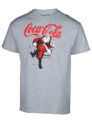 

HYBRID APPAREL Мужская рождественская серая футболка с коротким рукавом и графическим логотипом, Серый, RN117508