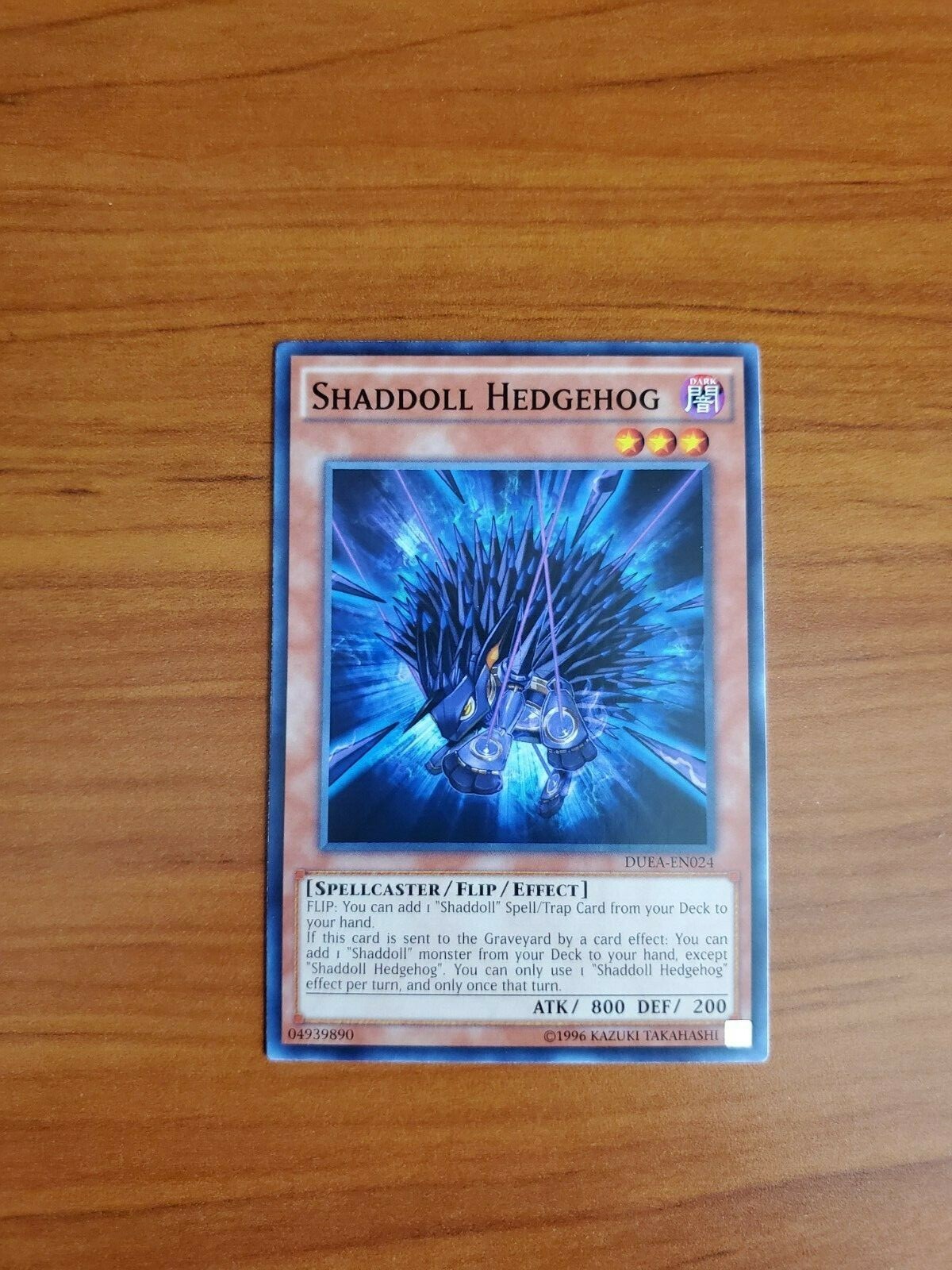 hedgehog yugioh card Shaddoll Hedgehog - Yugioh Duelist Alliance Unlimited - DUEA-EN024
