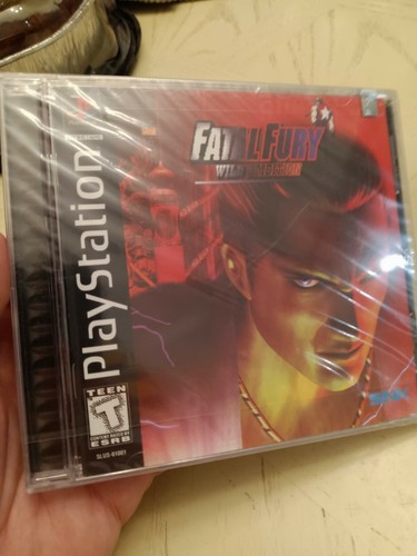 Fatal Fury: Wild Ambition  PS1 1999 FACTORY SEALED! LIGHT WEAR