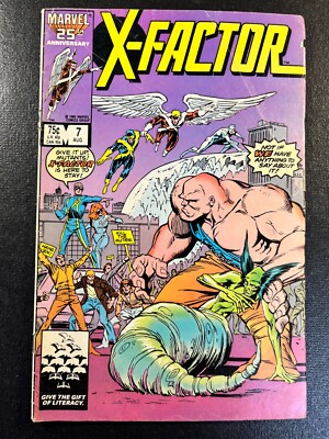 X Factor 7 Ron Frenz Cover KEY 1st app BULK Vol 1 Marvel 1986
