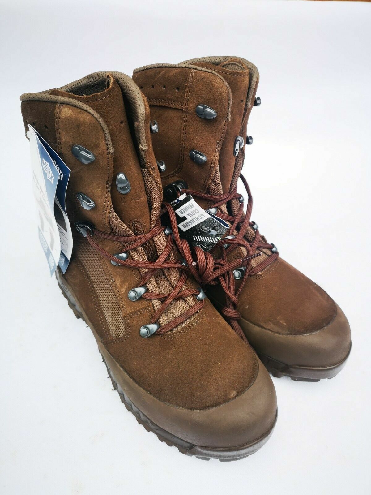 BRITISH ARMY HAIX DESERT BROWN COMBAT 