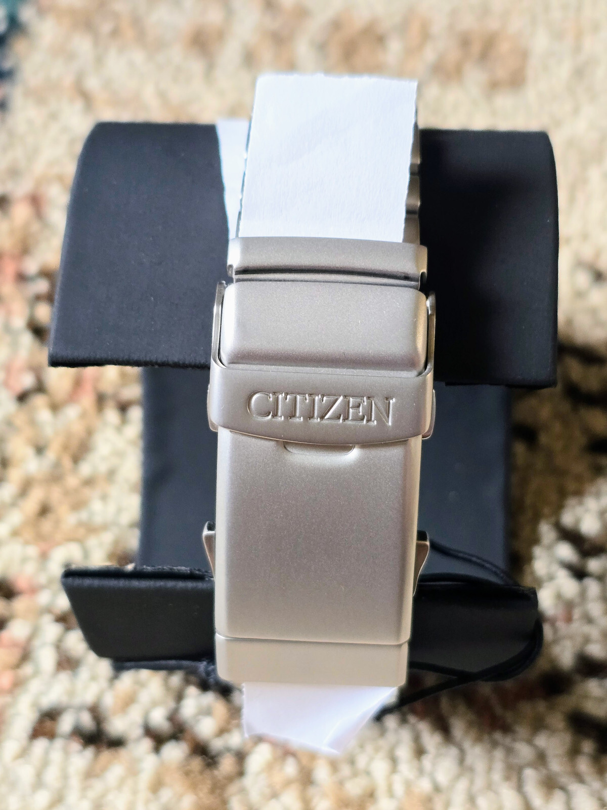 Pre-owned Citizen Aqualand Promaster Blue Dial Jp2000-67l Diver Watch Depth Sensor Alarm
