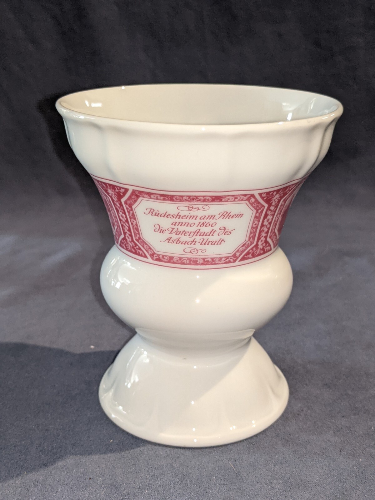 Vintage Heinrich W. Germany Porcelain Goblet 4.5