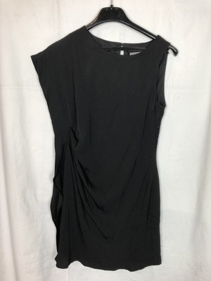 Vero Moda Women Asymmetric Dress Casual Dress Mini Dress, Black, 34