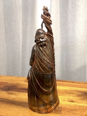 Birds Carved Horn