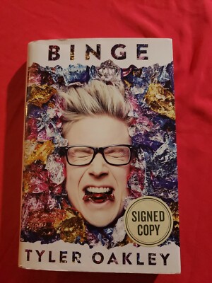 Binge by Tyler Oakley (2015, Hardcover) signed by author