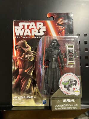 Star Wars Force Awakens Kylo Ren 3.75'' Action Figure 2015 Hasbro Sealed