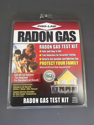 Pro Lab RA100 Do It Yourself Randon Gas Test Kit 
