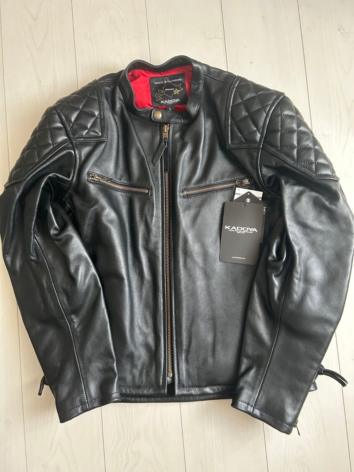 KADOYA K'S LEATHER VALENZ NEO CUSTOM Leather Single Riders KADOYA K'S LEATHER VALENZ NEO CUSTOM Leather Single Riders