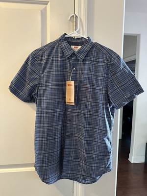 Fjallraven Abisko Hike Shirt Men s Size M Blue