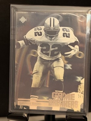 Upper Deck Game Breakers GB5 Sports Trading Card Emmitt Smith 1991 Cowboys NFL