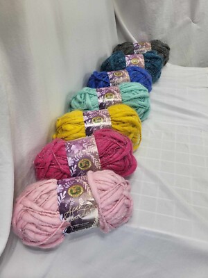 Lion Brand Spek-tacular Yarn Mixed Lot 7