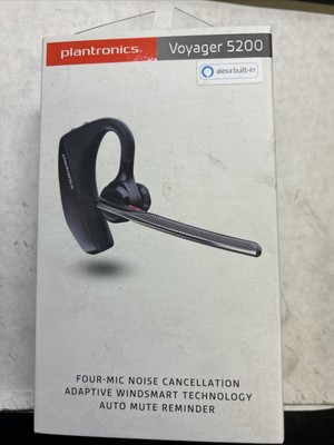 Plantronics Voyager B5200 UC Bluetooth Mono Headset Ear Hook Single Ear Set Kit