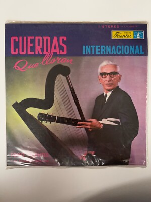 Tono Fuente Y Su Guitarra Hawaiana Cuerdas Que Lloran Internacional Fuentes VG+