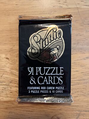 1991 Leaf Studio MLB Baseball Trading Cards One Pack