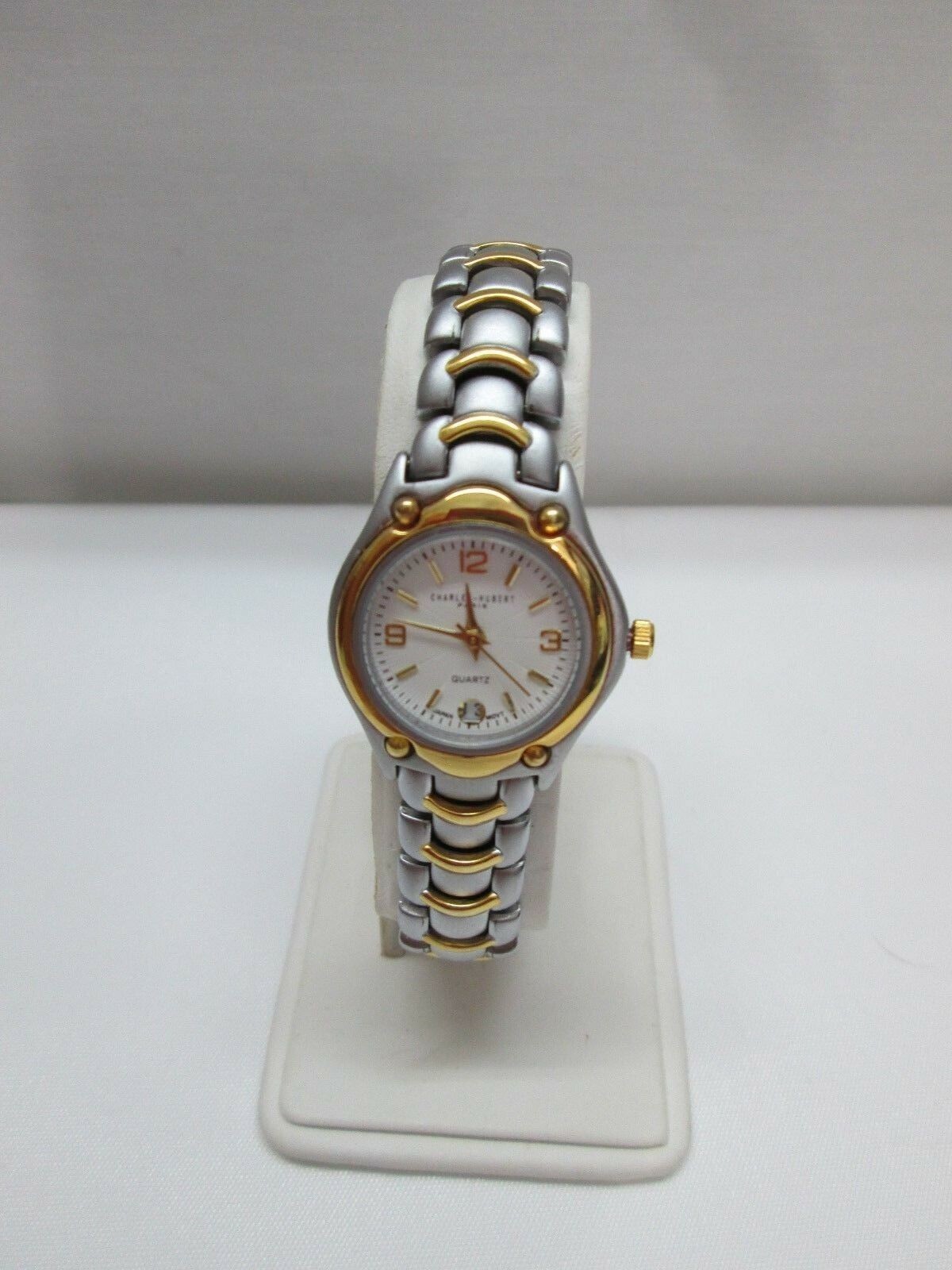 Ladies Charles Hubert Two-Tone Stainless Steel Date Watch | Quartz | Gift Boxed New in the Box Ladies Charles Hubert Paris Two-tone  main image 2