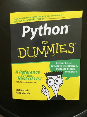 Python For Dummies by Aahz Maruch & Stef Maruch