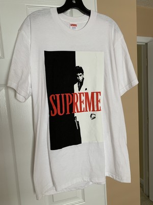 supreme scarface white tee