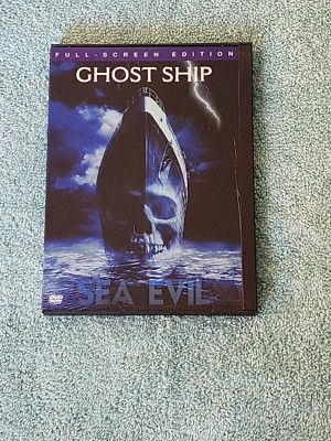 Ghost Ship (DVD, 2003, Full Frame) Gabriel Byrne, Julianna Margulies USED