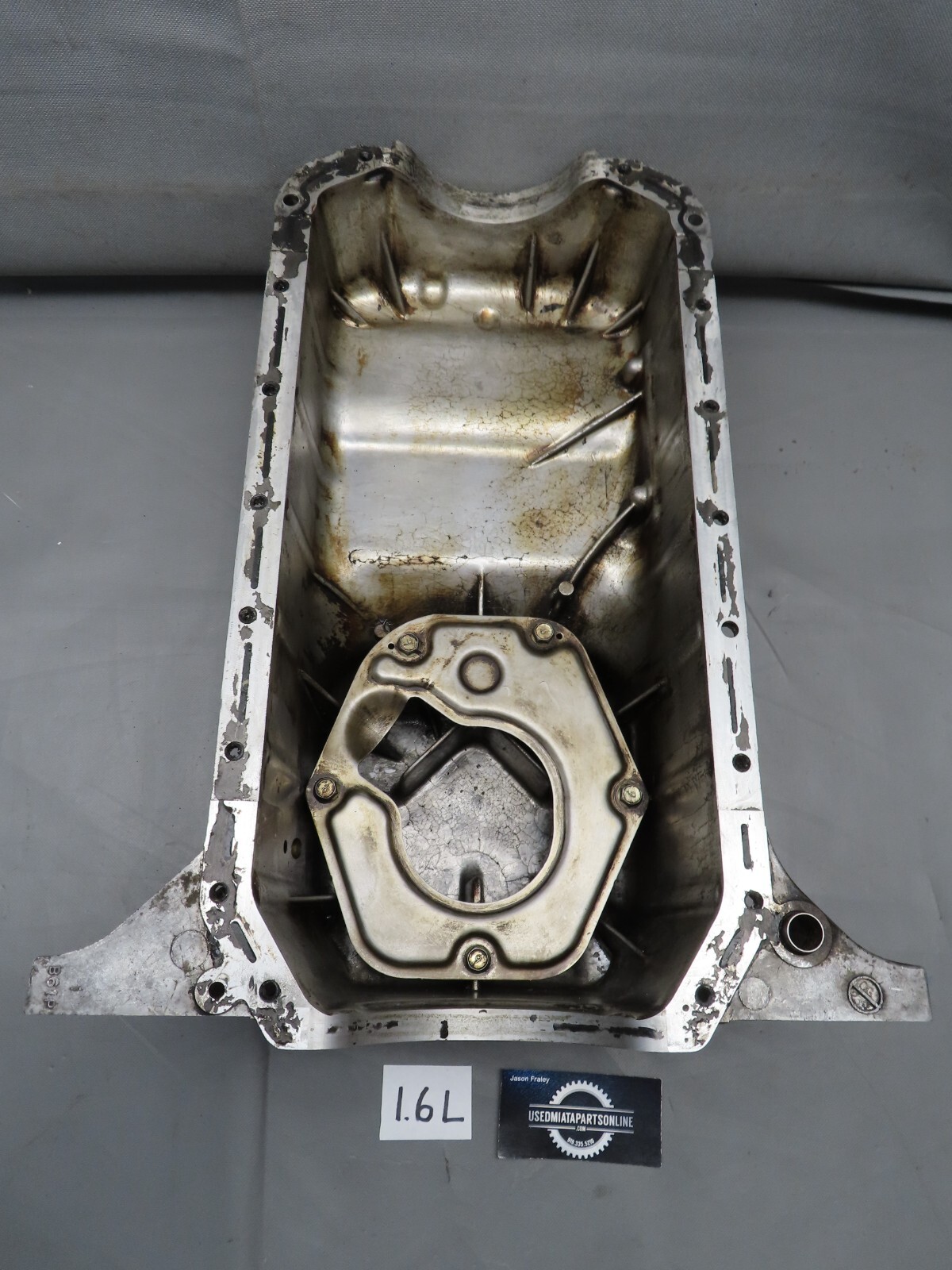 1990-1993 MAZDA MIATA ENGINE OIL PAN 1.6L NA6 B61P #1