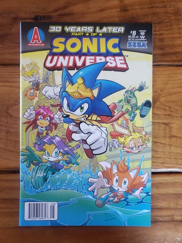 Archie Comics Sonic The Hedgehog Universe 2009 E Mobius 30