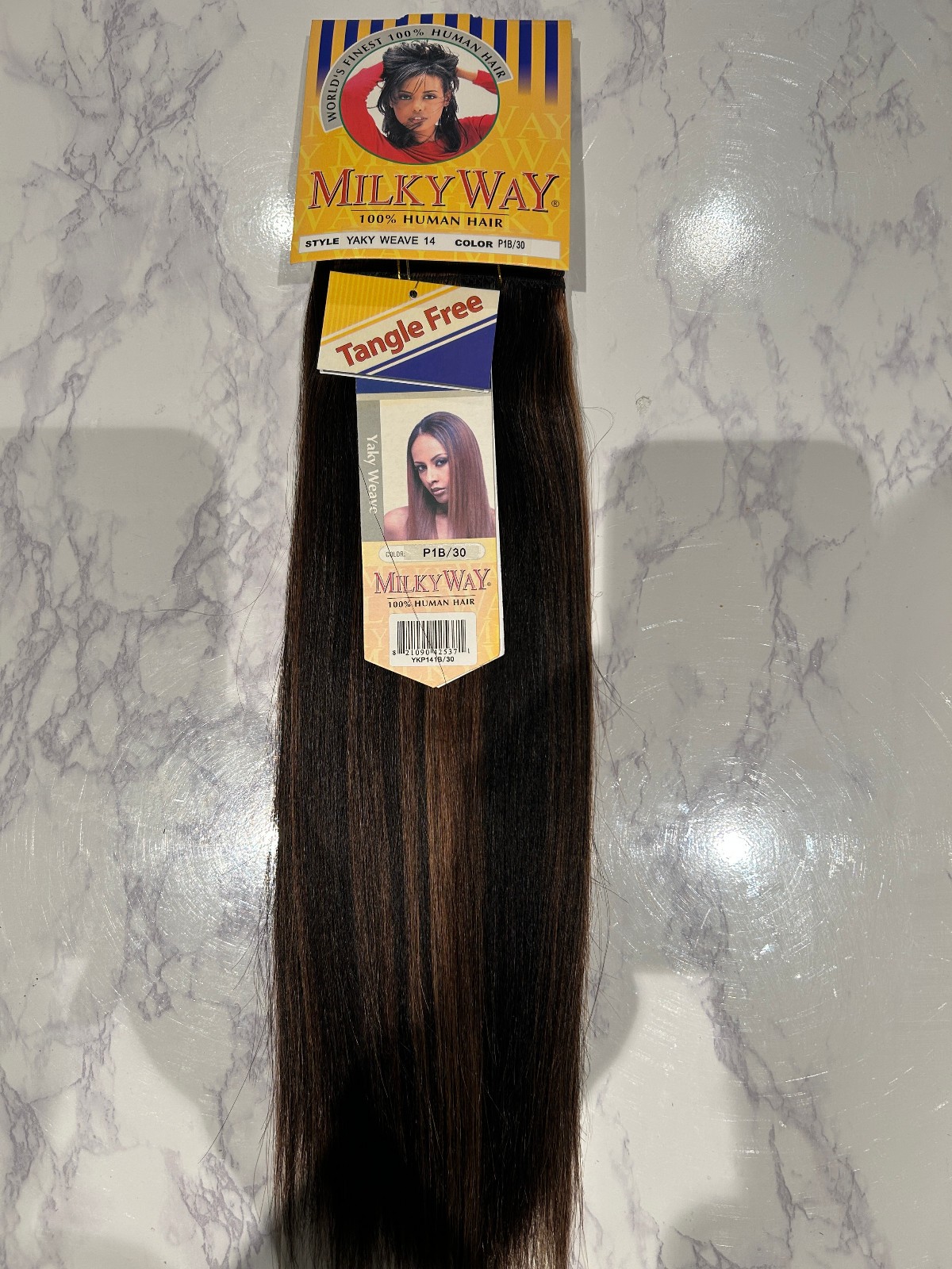 MilkyWay 100% Human Hair Weave Yaky 14