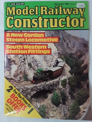Model Railway Constructor #605 Sep 1984 FREE SHIPPING British Townscapes NEWrare