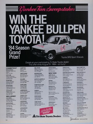 趣味 Yankees MAGAZINE   August 9, 1984  vol,5 Yankees MAGAZINE August 9, 1984 vol,5