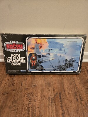 Star Wars Hoth Ice Planet Adventure Game W Exclusive Luke Pilot Figure Brand New